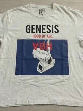 Hood By Air Genesis Graphic T-Shirt White